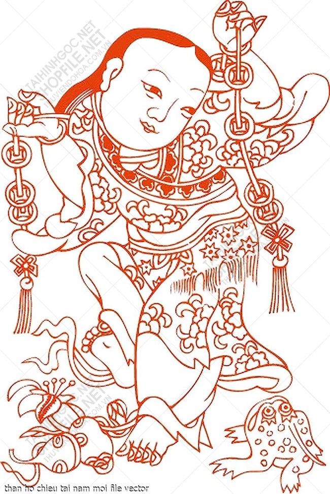 than ho chieu tai nam moi file vector